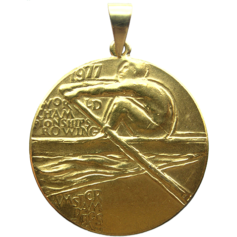 World championships rowing 1977 – a special sports medal